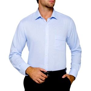 CLASSIC RELAXED FIT SHIRT END ON END
TEXTURED MEN’S DRESS SHIRT